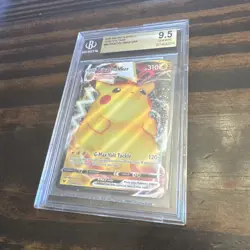 Pokemon Pikachu TCG VMAX Vivid Voltage 044/185 AKA The Chonkachu. - Image 1