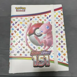 Pokemon Scarlet & Violet 151 - Mew Binder Collection -Binder Only -new - Image 1