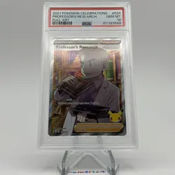 PSA 10 GEM MINT! Pokemon Professor’s Research 024/025 Celebrations - Image 2