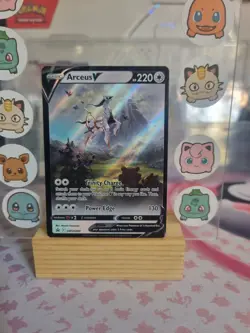 Arceus V SWSH204 Alt Art Promo Holo Ultra Rare Pokemon Cards TCG NM - Image 1