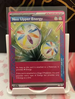 Pokemon Temporal Forces Neo Upper Energy 162/162 Ace Spec Card Near Mint - Image 1