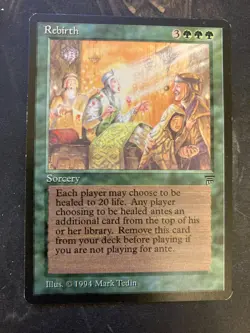 *** LEGENDS Rebirth *** EX+ Rare! - DUTY FREE - MtG Magic - Image 1