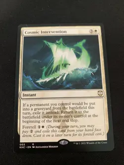Cosmic Intervention Commander: Kaldheim Regular - Image 1