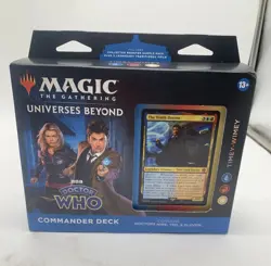 Magic The Gathering Universes Beyond Doctor Who Commander Deck NEW & SEALED!!! - Image 1