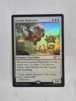 Near Mint x 1 Leonin Warleader - Foil Secret Lair Drop Series - FOIL - Image 1