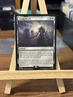 MTG *Living Death X1* (LP) Lord of the Rings Commander Magic the Gathering - Image 1