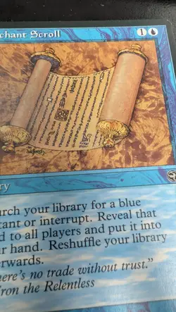 Merchant Scroll Homelands Regular MTG Card Magic - Image 3