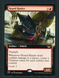 Hoard Hauler - Extended Art - Magic MTG 2022 Streets of New Capenna NM/M - Image 1