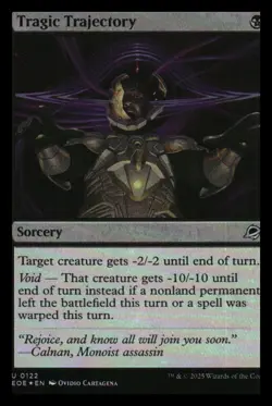 Tragic Trajectory Foil Edge of Eternities MTG NM - Image 1