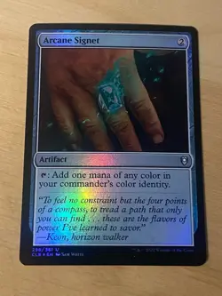 Arcane Signet FOIL - Commander Legends: Battle for Baldur's Gate NM English - Image 1