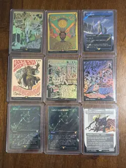 Magic the Gathering Lord of the Rings Lot +. MTG LOTR 9 Card Lot. No Reserve! - Image 2