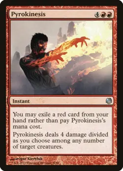 1x Pyrokinesis - NM/LP - Duel Deck - SPARROW MAGIC - Image 1