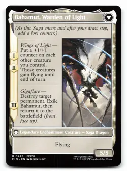 Dion, Bahamut's Dominant // Bahamut, Warden of Light (Extended Art) #428 Final - Image 2