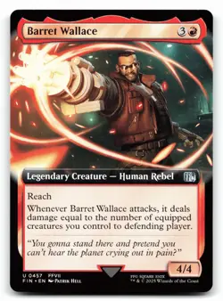 Barret Wallace (Extended Art) #457 Final Fantasy - Image 1