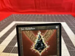 Vintage 1997 MTG Tempest Jet Medallion Card NM - Image 5