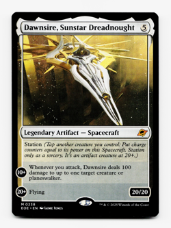 Dawnsire, Sunstar Dreadnougt [Edge of Eternities] MTG Magic NM/M - Image 1