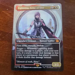 Magic The Gathering FINAL FANTASY - Lightning, Army of One M 0320 Non-foil - Image 1