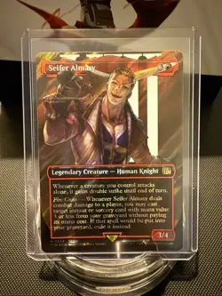 Seifer Almasy (Borderless) (Surge Foil) MTG Final Fantasy Foil #0534 - English - Image 1