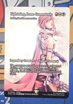 MTG (FIN) - Lightning, Lone Commando - Isshin, Two Heavens as One (Showcase) REG - Image 1