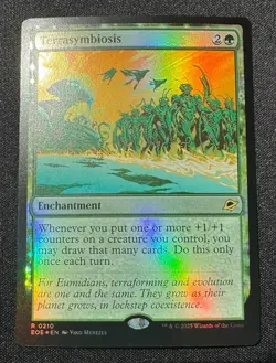 Terrasymbiosis - FOIL - MTG #210 - Edge of Eternities - NM - Image 1