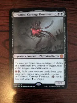 Drivnod, Carnage Dominus Phyrexia: All Will Be One Regular - Image 1