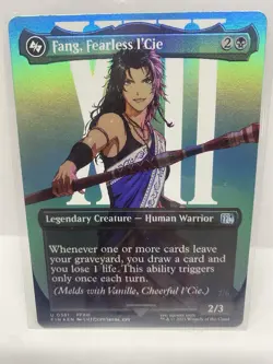 Magic The Gathering FIN Final Fantasy Borderless Foil #381 Fang Fearless l'Cie - Image 1