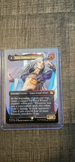 Kuja, Genome Sorcerer (Borderless) (Surge Foil) Final Fantasy Foil - Image 1