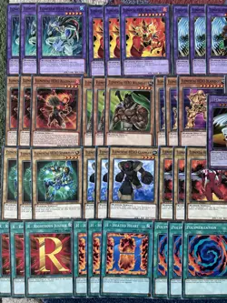 YuGiOh Jaden Elemental Hero Fusion Deck & Secret Rare Collection + Game Mat - Image 2