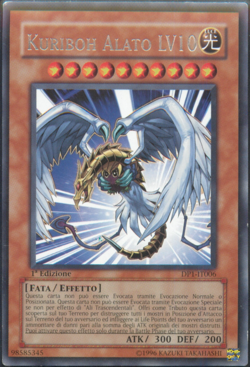 KURIBOH ALATO LV10 • (Winged Kuriboh Lv10) • Rara • DP1 IT006 • 1Ed • Yugioh! - Image 1