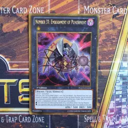 1x Number 31: Embodiment of Punishment - Gold Secret Rare - PGLD-EN024 - LP - Image 1