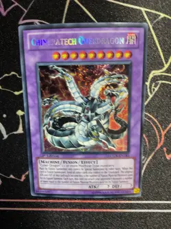 Chimeratech Overdragon LCGX-EN183 Secret Rare Unlimited Yugioh Card #2 - Image 2