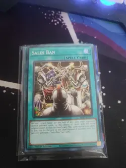 Yugioh! Sales Ban - MP23-EN035 - Super Rare - 1st Edition Near Mint, English - Image 1