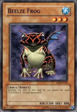 Beelze Frog - SOI-EN026 - MP - YuGiOh - Image 1