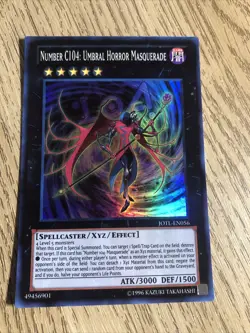 Number C104: Umbral Horror Masquerade JOTL-EN056 Super Rare Unl Edition - Image 1