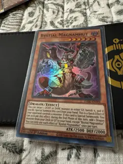 Yu-Gi-Oh! - TCG - Bystial Magnamhut - DABL-EN006 - Super Rare 1st Edition - NM - Image 1