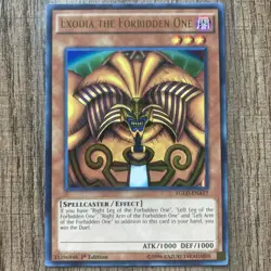 Yu-Gi-Oh! Exodia the Forbidden One (YGLD-ENA17) 1st Edition Ultra Rare LP - Image 1