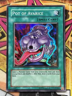 Pot Of Avarice EEN-EN037 LP Super Rare Unlimited Edition Yu-Gi-Oh - Image 1