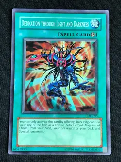 YUGIOH DEDICATION THROUGH LIGHT AND DARKNESS IOC-095 SUPER NM - Image 1