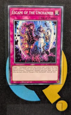 MP20-EN191 Escape of the Unchained Common 1st Edition YuGiOh - Image 1