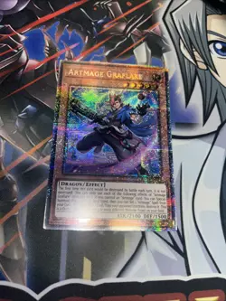 DUAD-EN010 Artmage Graflare Starlight Rare 1st Ed YuGiOh - Image 1