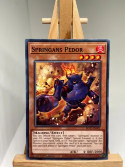 Springans Pedor - 1st Edition BLVO-EN007 - NM - YuGiOh - Image 1