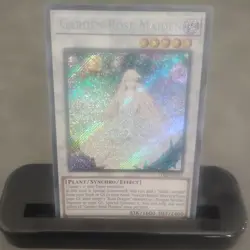 Yu-Gi-Oh! Garden Rose Maiden Secret Rare 1st Ed LDS2-EN113 NM/Mint - Image 1