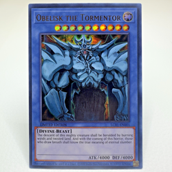 Yugioh Obelisk the Tormentor LC01-EN001 Limited Edition Ultra Rare Holo - NM - Image 1