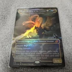 King Of The Universe Ghidorah Foil English Version Card Game Collectible - Image 1