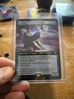 Hermes, Overseer of Elpis 141, Final Fantasy, Extended Art FOIL, FIC FIN MTG TCG - Image 1