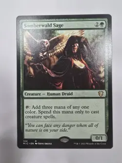 Somberwald Sage Commander: Innistrad: Midnight Hunt Regular - Image 1
