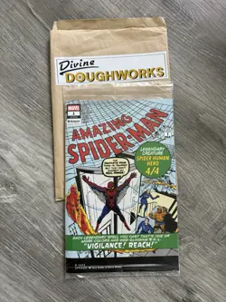 SDCC 2025 Magic The Gathering x Spider-Man Sealed Set 5, Comic, 3 playmats - Image 2