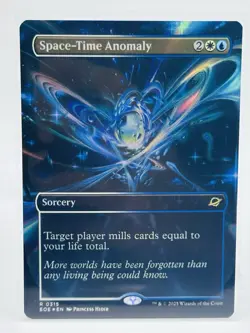 Space-Time Anomaly - #315 Foil (Borderless) Edge of Eternities - Mtg - Image 1