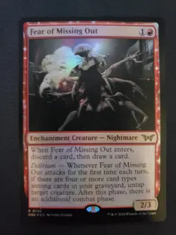 Fear of Missing Out Duskmourn: House of Horror Foil - Image 1