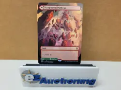 Magic: The Gathering Cragcrown Pathway // Timbercrown Pathway ZNR Borderless - Image 1